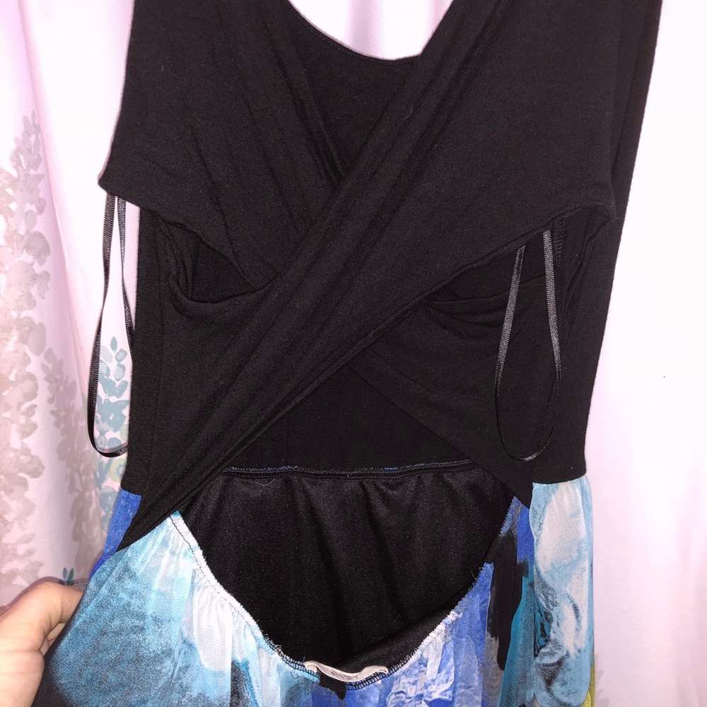 Le Lis Cross back maxi dress